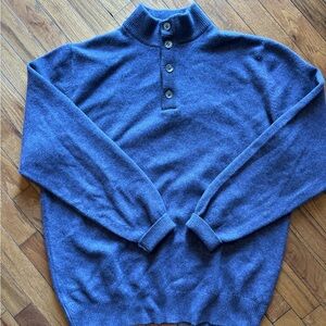 Seletti 100 % Cashmere Turtleneck Knitted Sweater Sz. XL Made in Italy